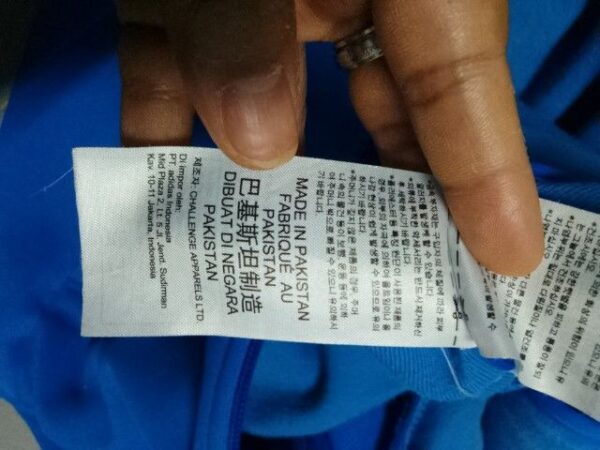 เสื้อวอร์ม adidas สีฟ้า