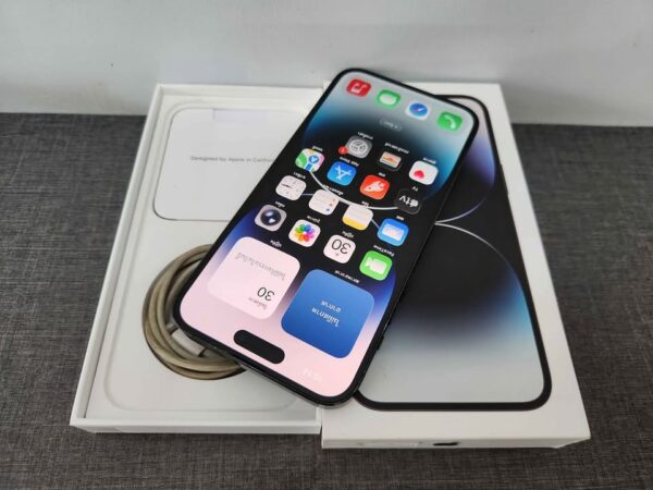 200 I phone 14 promax (128gb) สีดำ