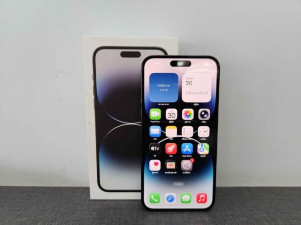 205 I phone 14 promax (128gb) สีดำ